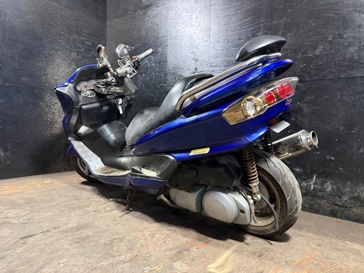 ★支払総額5.8万円★定休日なし！いつでも現車確認可能です！ ヤマハ マジェスティC 青 SG03J 5連メーター！ 社外マフラー！ フェンダーレス！ 社外ハンドル！ フロントマスク！ タンデムバー！