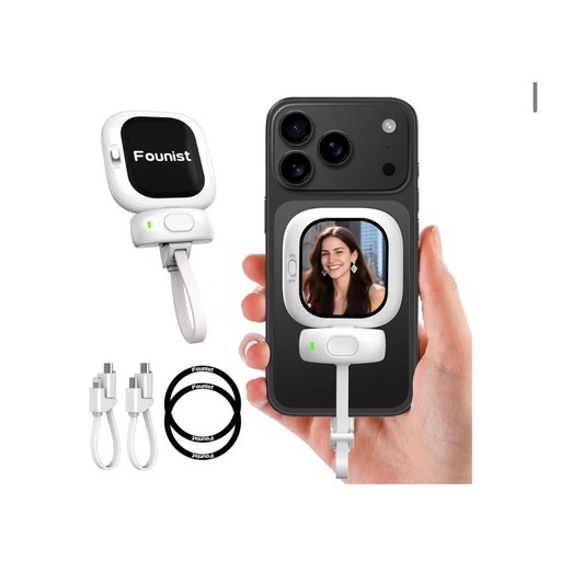 新品未使用❣️ Vlogmate Mini Phone用 自撮りモニター 超薄型