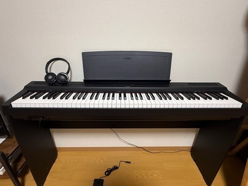 美品 YAMAHA 電子ピアノ P-125B ＋ 純正スタンド L-125 配送相談可 