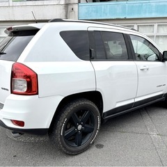 ジープ コンパス　4/15までのお値引き価格　車検あり　Bluetoothナビの画像