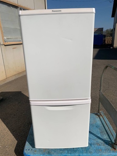 Panasonic ノンフロン冷凍冷蔵庫  NR-B14FW-W