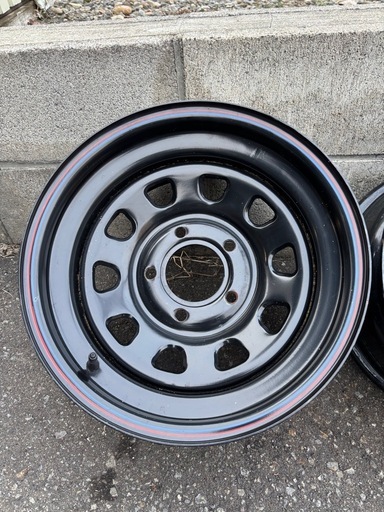 DAYTONA（デイトナ） 15インチ 7J +35 スチールホイール4本セット