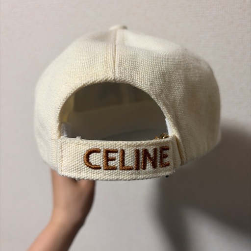 セリーヌ？　キャップ　帽子