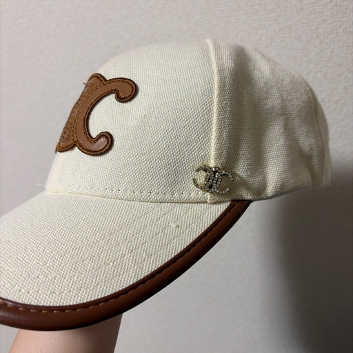 セリーヌ？　キャップ　帽子