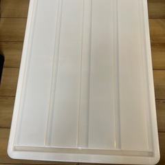 プラスチック収納ケース/衣装ケース(傷なし) の画像
