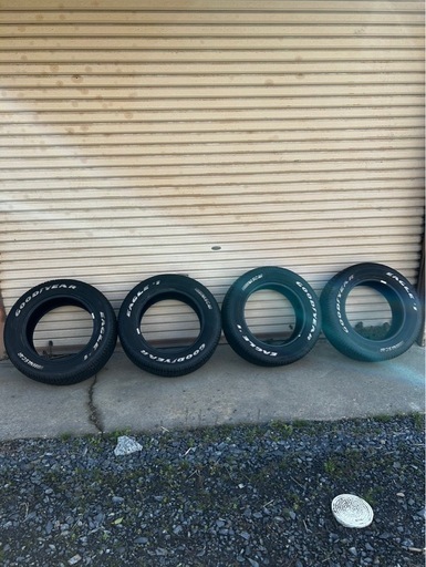 【希少】Made in USAタイヤ4本セット《グッドイヤー》イーグル#1 225/60r16