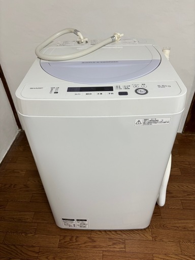 SHARP全自動電気洗濯機5.5kg ES-GE5A (お父さん) 京橋の生活家電《洗濯 