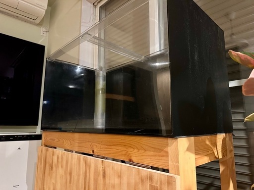 90センチアクリルオーバーフローセット