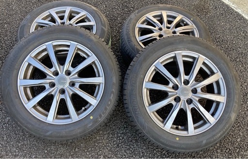 新品タイヤ　BRIDGESTONE 185/60R15 24年製　タイヤホイールセット　夏タイヤ