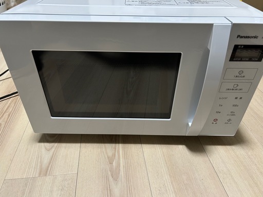 電子レンジ　パナソニックNE-FL1A-W 2023年製　