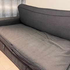 4/11(土)、18(土)、19(日)引取り限定　IKEAソファベッドVILASUNDの画像