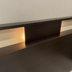 ニトリ／ベッドフレーム ダブル　※マットレスは付きませんの画像