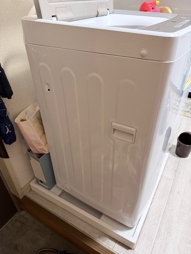 美品】AQUA 全自動洗濯機 6.0kg AQW-S6R 2025年製 動作良好 一人暮らし 
