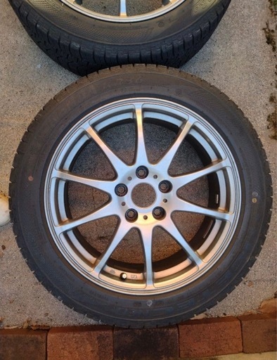 ホイール付き！A-TECH   SCHNEIDER 205/55/17