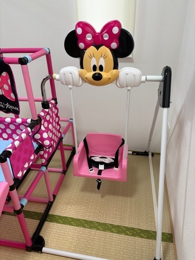 ジャングルジム　子ども用　プレイルーム　ミニーちゃん