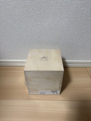 4/9値下げしました(新品未開封)カガミクリスタル　ロックグラス