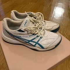 【asics】テニスシューズ 25.5の画像