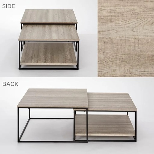 【ほぼ新品】LOWYAローテーブル/ネストテーブル