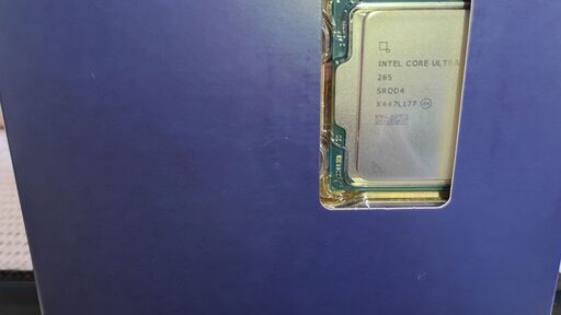 日本国内正規品保証付き　Intel Core ９ Ultra 285 LGA 1851 　新品未開封