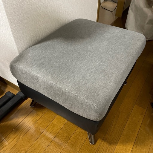 ニトリ　別売スツール布張りタイプ　ポーションGY
