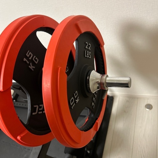 IROTEC（アイロテック）バーベル60kg、バーベルラックセット