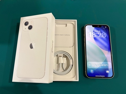 iPhone13 256GB スターライト　修理交換品