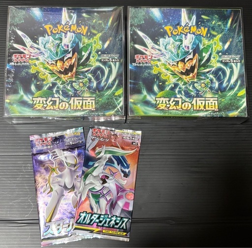 相場より安い！ポケモンカード　BOXシュリンク付きボックス　画像全てまとめ売り