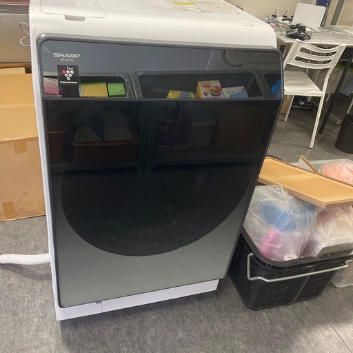 最終値下げ　ドラム式洗濯機　SHARP ES-W113