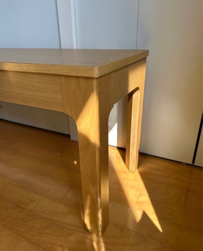 IKEA EKDELEN 木製シンプルベンチ ナチュラル