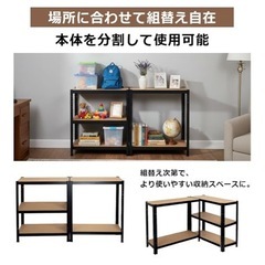 Y24 スチールラック　90x40x180cmメタルラック 棚 ラック 限界耐荷重875kg 高耐荷重収納棚 ステンレスラック 収納ラック スチール棚 置物架 組立簡単 高さ調整可能 物置 作業台 　の画像