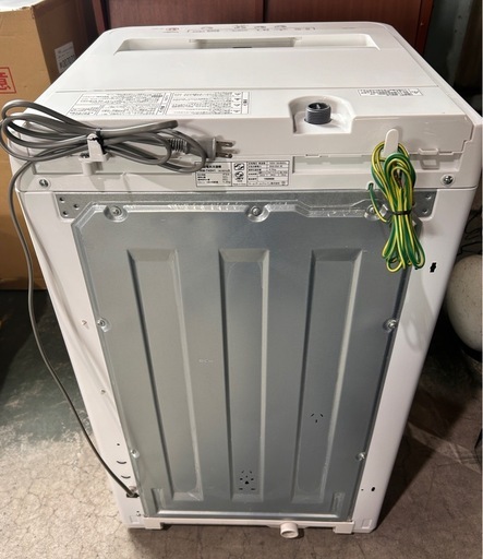 洗濯機　ヤマダ電機ブランド　YWM-T45H1　ホワイト　2021年式　4.5㎏