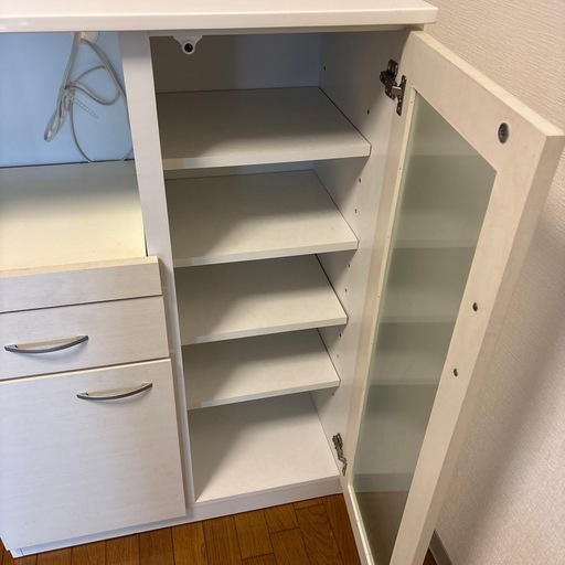 レンジ台　　食器棚