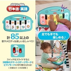フィッシャーアンドプライス　　　　　あんよでキックベビージムの画像