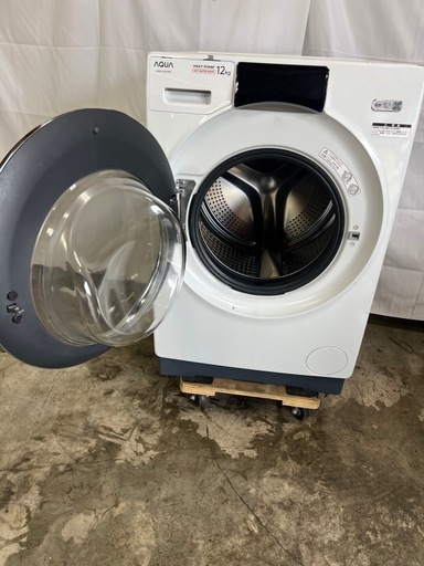 【成約済み】【半年保証】AQUAドラム式洗濯機 AQW-D12M 2021年 洗濯12kg