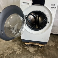 【成約済み】【半年保証】AQUAドラム式洗濯機 AQW-D12M 2021年 洗濯12kgの画像