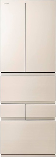 【新品未使用】東芝 冷蔵庫 VEGETA 461L（グレインアイボリー）