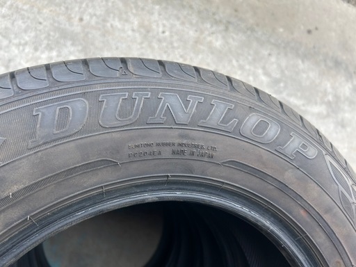 タイヤ　DUNLOP ENASAVE EC204 夏タイヤ 185/70 R14 2021年製 4本