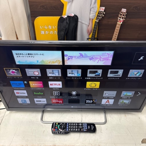 Panasonic 32インチ スマートテレビ 18年製