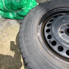 【無料】タイヤ185/70R14 フリード使用 ホイール付の画像
