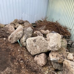 庭石　大量の画像