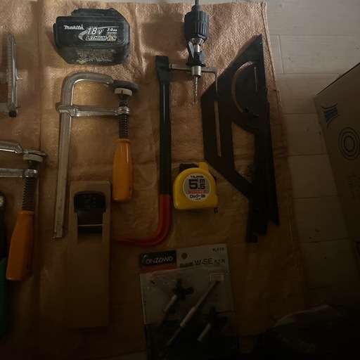 ある程度の大工用品