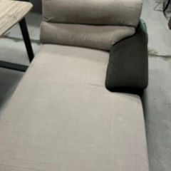 【超お得/10万以上の品質】L字3人掛け大型ソファ　ブラウン/ベージュ の画像