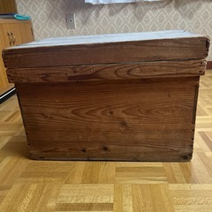 木製衣装箱　　昭和レトロの画像