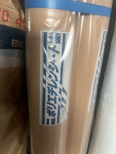 新品　
ポリエチレンシート　ポリフィルム　ホワイトシート　ブルーシート