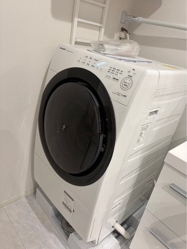 【2022年製】ドラム式洗濯機 SHARP ES-S7G 美品・動作良好