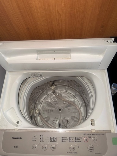 パナソニック 洗濯機 6kg 2021年製