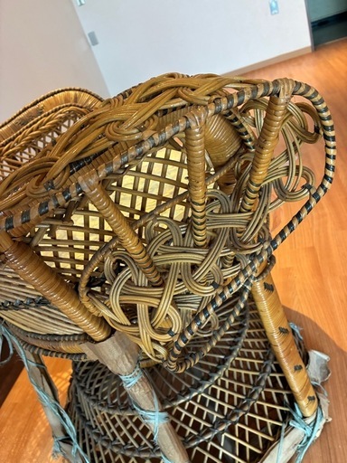 28万円　80年代エマニエルチェア　未使用品
