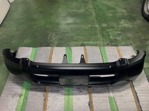 引き取り限定！トヨタ純正　VZJ95   ランドクルーザープラド　フロントバンパー　52119-6A987 ワイド用　塗装済み