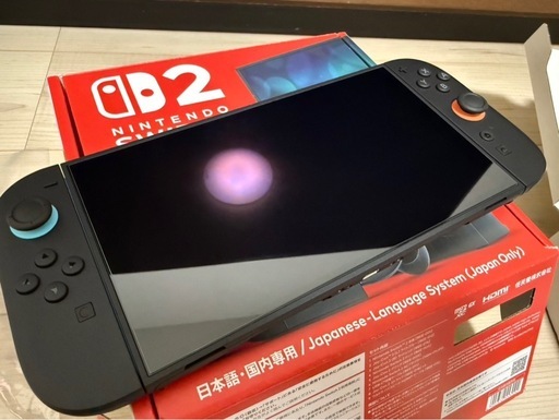 【極美品・総プレイ30分】Nintendo Switch2本体モンハン付き 完品