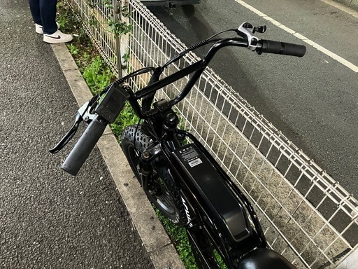 値下げしました11万円！20インチ　電動アシスト付き自転車！
